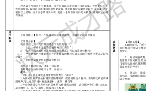 第5节跨学科实践：制作隔音房间模型_初物_八年级上下册+九年级全一册物理_八年级物理上册_全套教学资源_课件教案3_教案_第二章声现象