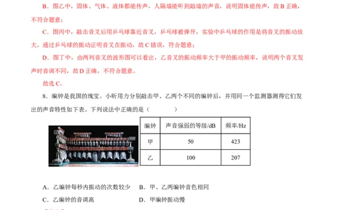 第二章声现象（单元测试）-解析版_初物_八年级上下册+九年级全一册物理_八年级物理上册_老课标资料_同步练习