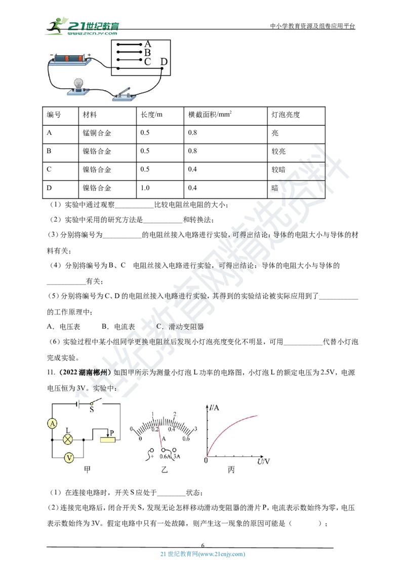 专题23新课标规定以外常考的12个重点实验（原卷版）_8、物理总复习_8.中考物理总复习_2023年中考复习资料_专项复习_2023年用小微专题精准练助力中考物理四点问题大突破