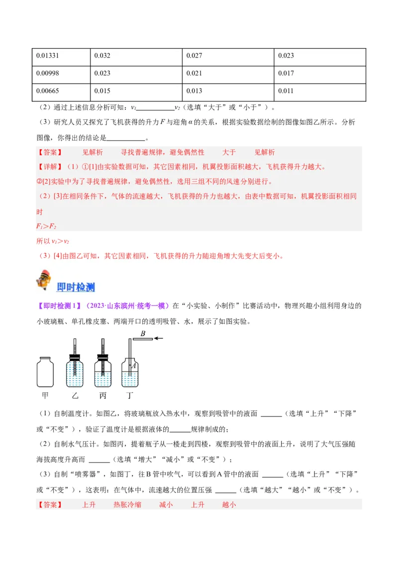专题33力学实验专题（二）（解析版）_8、物理总复习_8.中考物理总复习_2024年中考复习资料_一轮复习资料_完备战2024年中考物理一轮复习讲义练习（全国通用）_教师版（含答案解析）