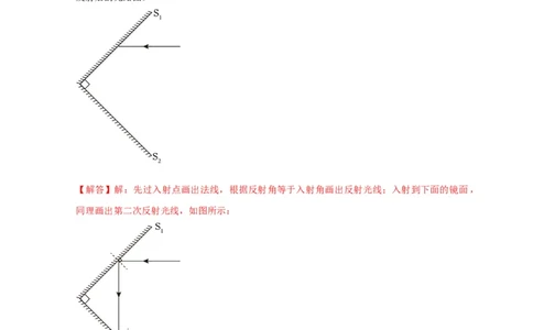 作图题02光学类（解析版）_8、物理总复习_2024年中考复习资料_二轮复习_（讲义+练习）2024年中考物理二轮题型专项复习