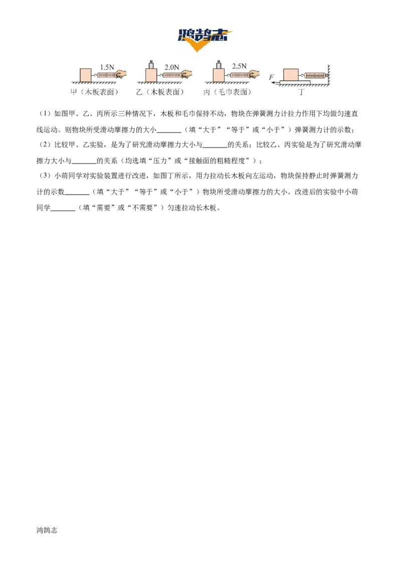 专题08弹力、重力、摩擦力（4大模块知识清单+5个易混易错+5种方法技巧+典例真题精析）（原卷版）_8、物理总复习_物理一轮复习