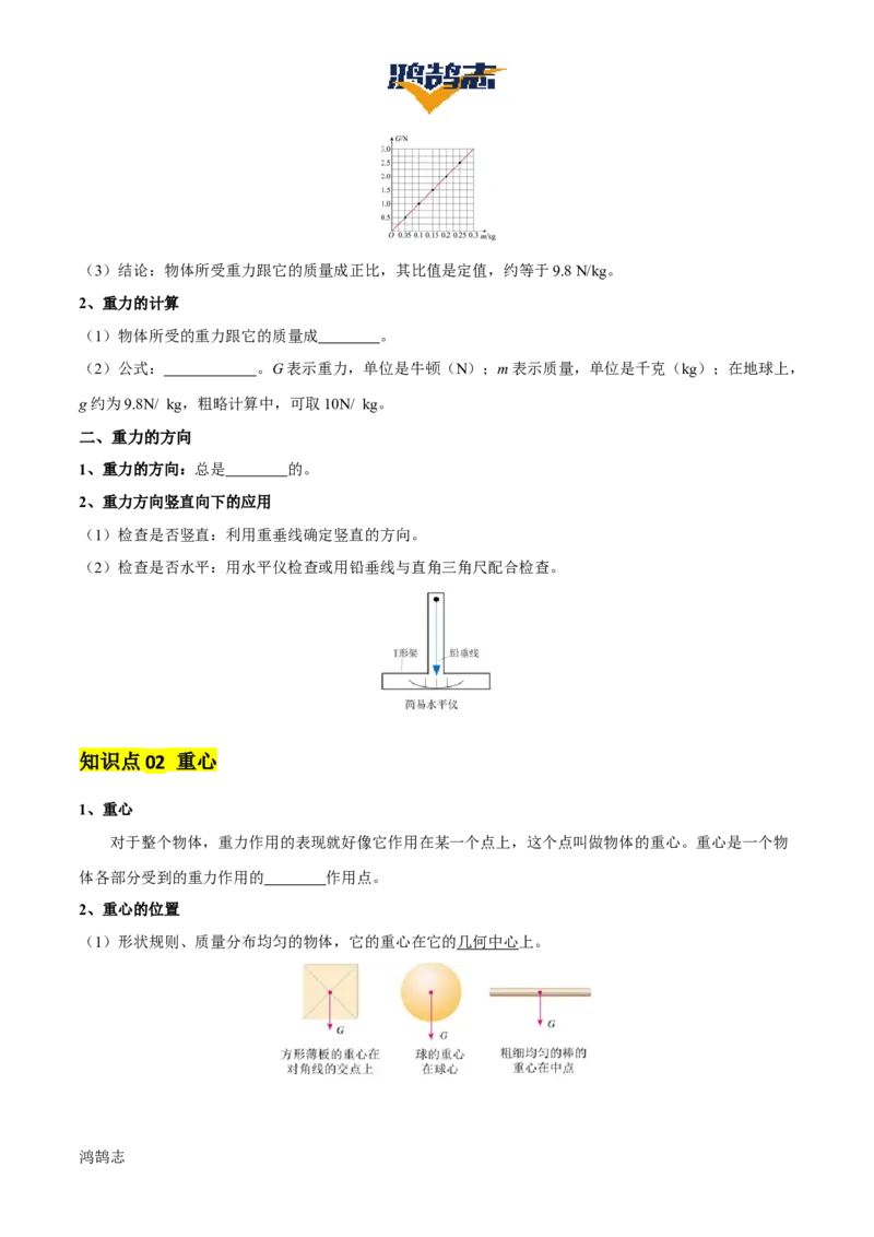专题08弹力、重力、摩擦力（4大模块知识清单+5个易混易错+5种方法技巧+典例真题精析）（原卷版）_8、物理总复习_物理一轮复习