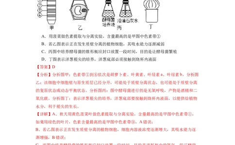 黄金卷05（解析版）-赢在高考&middot;黄金8卷备战2024年高考生物模拟卷（天津专用）_2024年新高考资料_4.2024高考模拟预测试卷