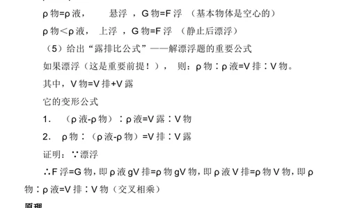 第十章浮力(知识点+综合测试题及答案)_初物_八年级上下册+九年级全一册物理_八年级物理下册_全套教学资源_课件教案教学反思_其他试卷+重点讲练_第十章浮力_知识归纳