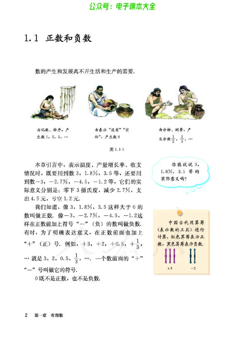 数学七年级上册_初中电子课本_2.数学_人教版_上册