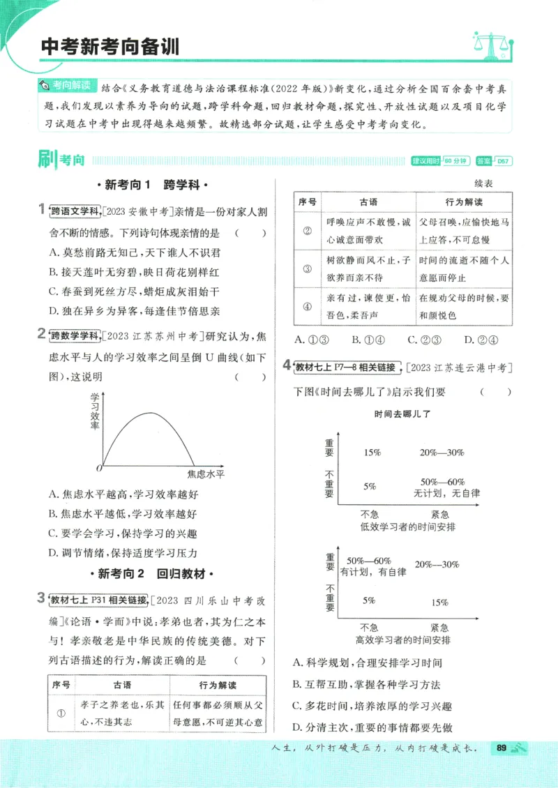 2025版《初中必刷题》道法RJ7上_初中全科电子版试卷练习试题_25初中必刷题_2025版《初中必刷题》道法RJ7上