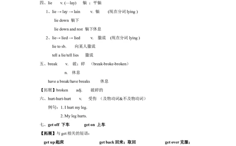 unit1知识点精讲精练2023-2024学年英语八年级下册（人教新目标版）_初中全科电子版试卷练习试题_英语_8年级下册-初中人教版英语_人教英语八年级下知识总结（020份）
