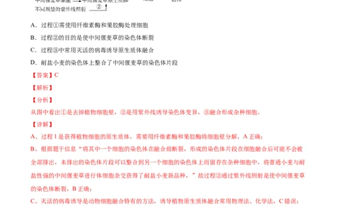专题20现代生物科技专题-2020年高考真题和模拟题生物分项汇编（教师版含解析）_新高考复习资料_2022年新高考复习资料_2022年一轮复习最新版_1.2022年高考生物一轮复习全国通用版