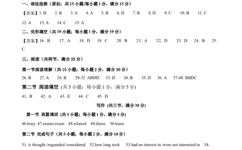 2024年中考押题预测卷02（广州卷）英语（参考答案）_初中全科电子版试卷练习试题_英语_2024中考模拟题英语(1)_押题预测