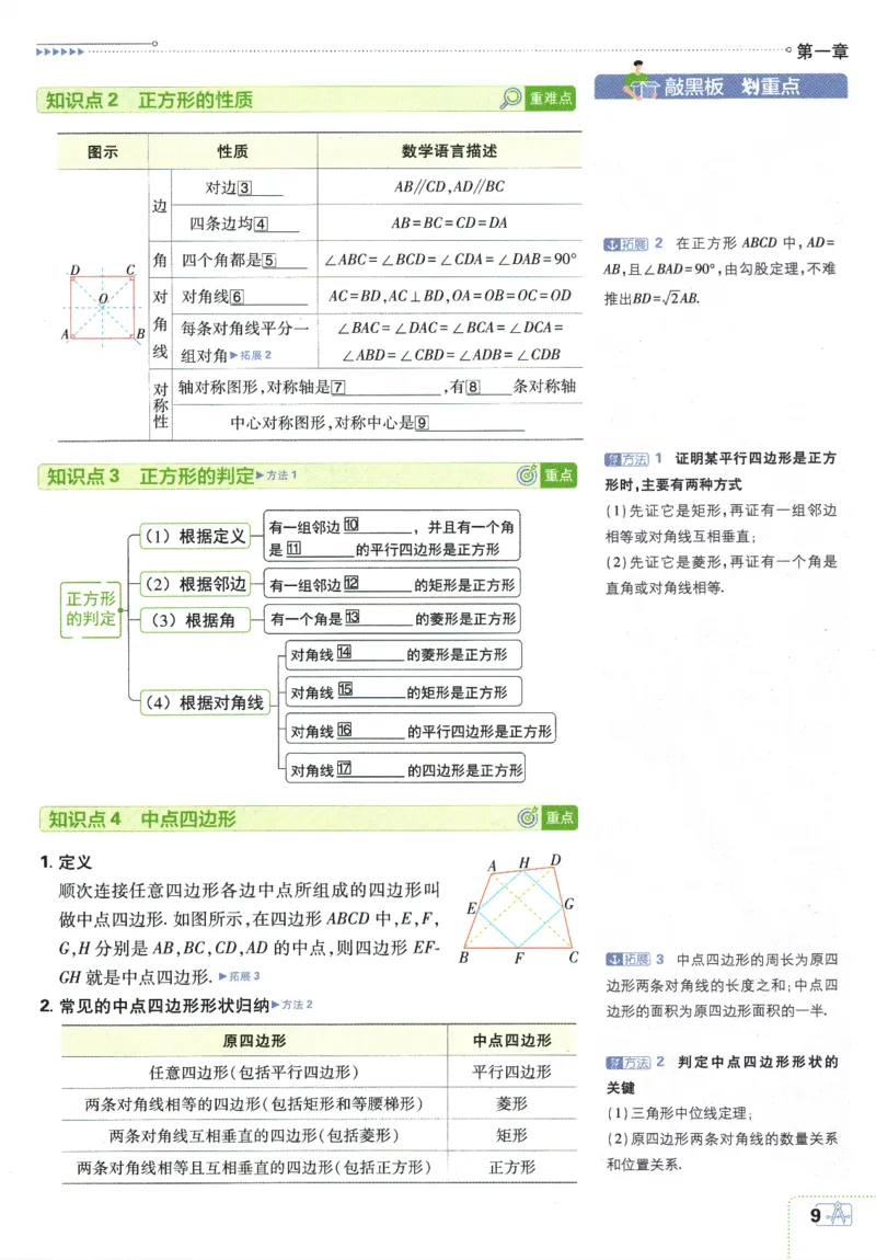 2025版《初中必刷题》数学BS9上-狂K重点_初中全科电子版试卷练习试题_25初中必刷题_2025版《初中必刷题》数学BS9上