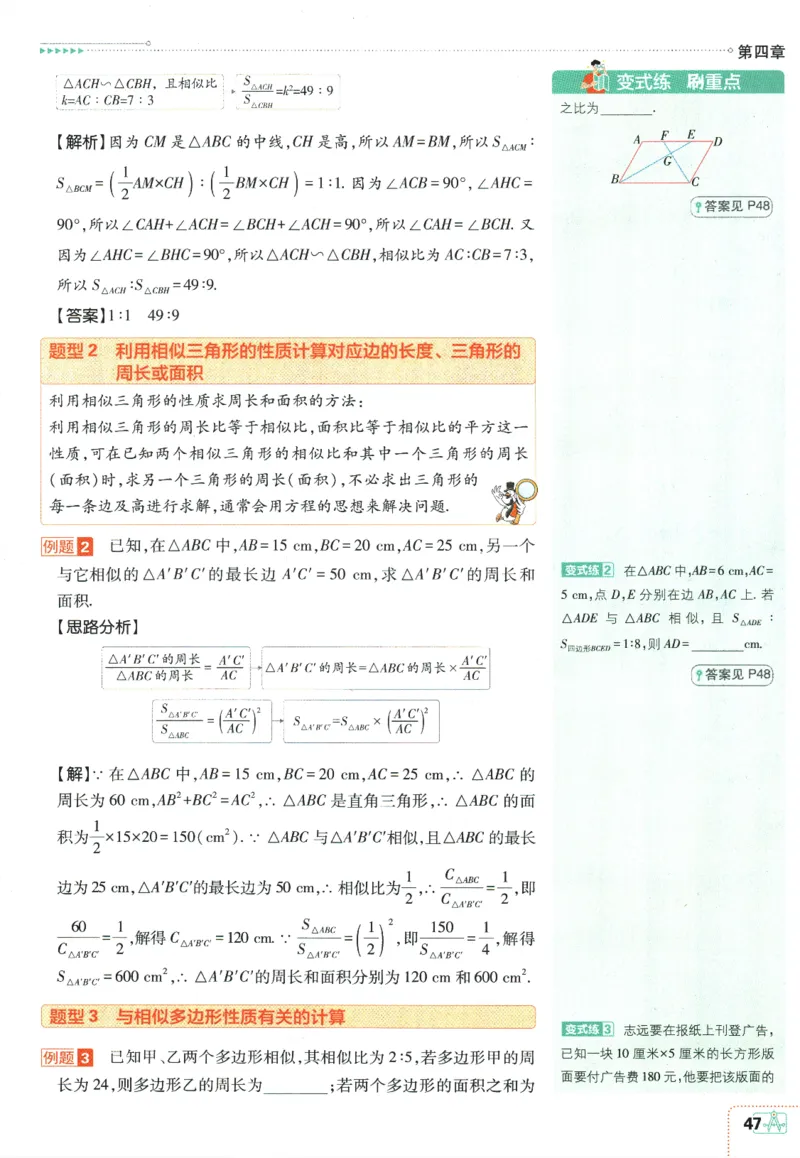 2025版《初中必刷题》数学BS9上-狂K重点_初中全科电子版试卷练习试题_25初中必刷题_2025版《初中必刷题》数学BS9上