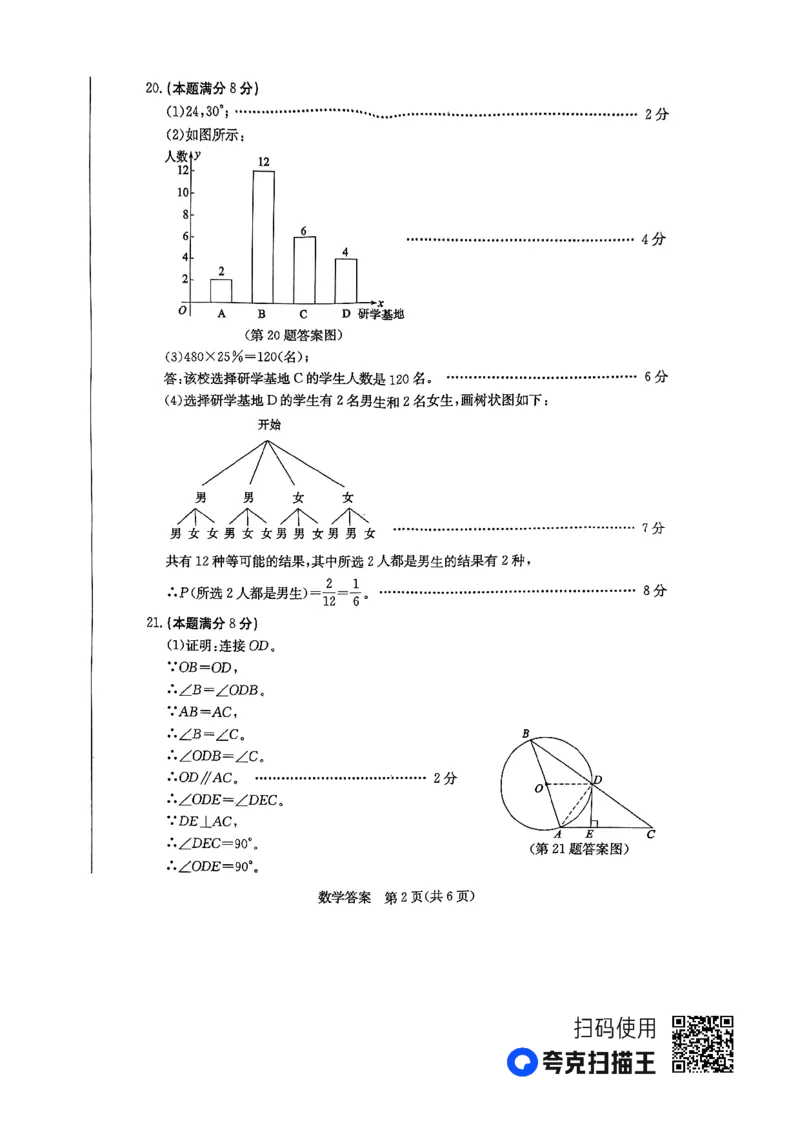 2023山东东营数学试卷+答案(PDF版)_山东历年中考真题_山东省历年中考真题2013~2024_初中数学历年真题（2013-2024）