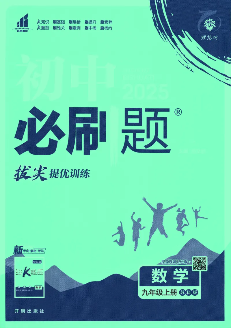2025版《初中必刷题》数学SK9上_初中全科电子版试卷练习试题_25初中必刷题_2025版《初中必刷题》数学SK9上