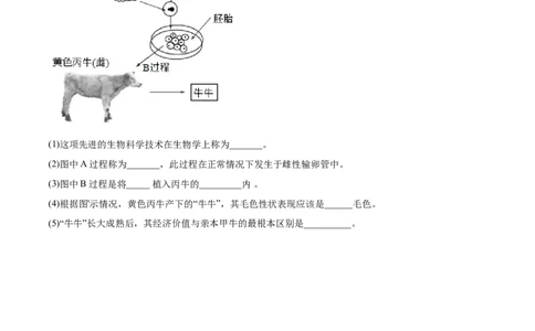 7.2.1基因控制生物的性状（基础练）-（人教版）（原卷版）_初中全科电子版试卷练习试题_生物_生物8下练习_人教生物8年级下课时练习51份