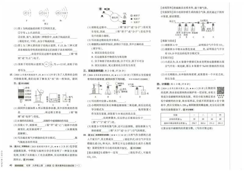 2025版53初中试卷化学人教版9年级上册_初中全科电子版试卷练习试题_初中全科《53中考试卷》2025版（多版本）_2025版53初中试卷9年级上下册人教版(1)