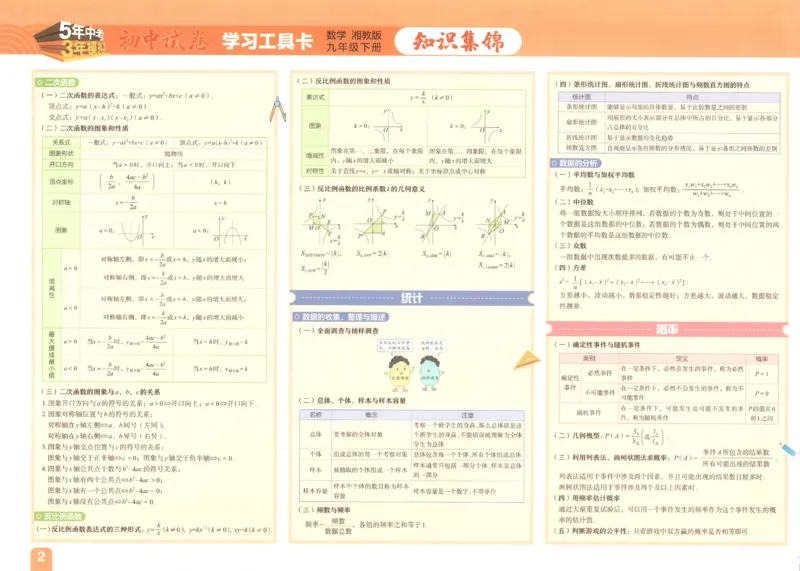 2025春53初中试卷数学湘教版9年级下册(1)_初中全科电子版试卷练习试题_初中全科《53中考试卷》2025版（多版本）