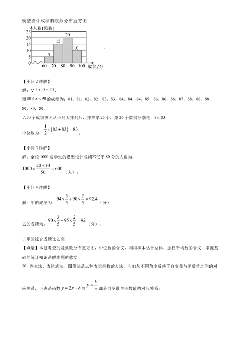 2024年山东省枣庄市中考数学真题（枣庄聊城临沂菏泽）（解析版）_山东历年中考真题_山东省历年中考真题2013~2024_初中数学历年真题（2013-2024）