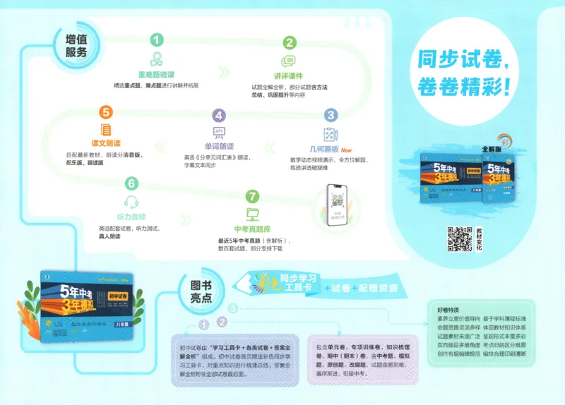 2025春53初中试卷物理沪科版8年级下册_初中全科电子版试卷练习试题_初中全科《53中考试卷》2025版（多版本）_2025春53初中试卷数学、物理沪科版89年级下册(1)