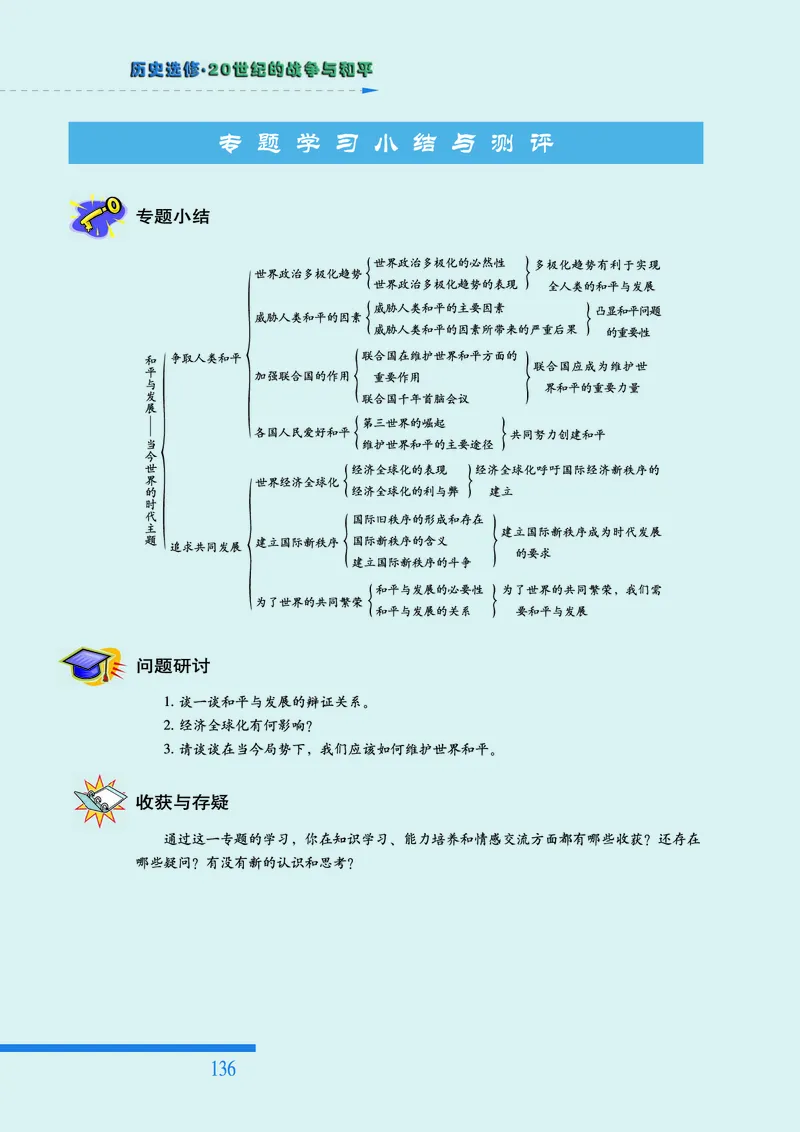 人民版高中历史选修3-20世纪的战争与和平_高中电子课本_8.高中历史课本_人民版高中历史