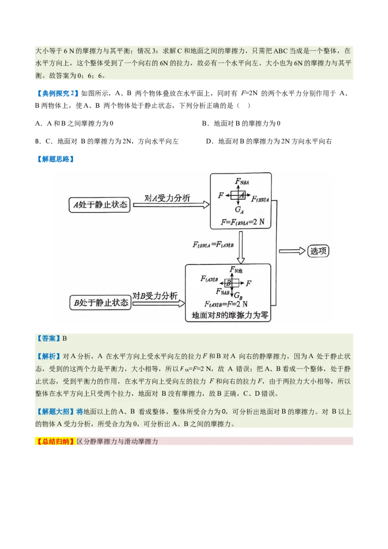 通关05运动和力-备战2024年中考物理抢分秘籍（全国通用）（原卷版）_8、物理总复习_2024年中考复习资料_三轮复习_备战2024年中考物理抢分秘籍（全国通用）_第三部分考前抢分通关