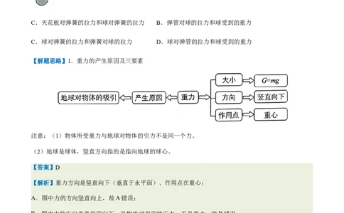 通关05运动和力-备战2024年中考物理抢分秘籍（全国通用）（原卷版）_8、物理总复习_2024年中考复习资料_三轮复习_备战2024年中考物理抢分秘籍（全国通用）_第三部分考前抢分通关