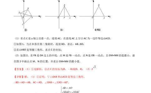 专题04轴对称问题的三种考法（解析版）（人教版）_初中全科电子版试卷练习试题_数学_8上初中人教版数学练习、试卷_人教数学八年级上专项练习（031份）_专题（第1套）09份