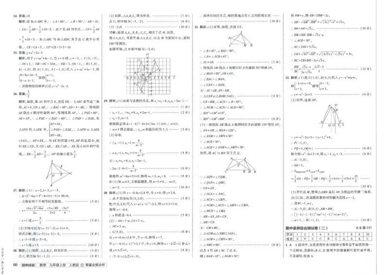2025版53初中试卷数学人教版9年级上册_初中全科电子版试卷练习试题_初中全科《53中考试卷》2025版（多版本）_2025版53初中试卷9年级上下册人教版(1)