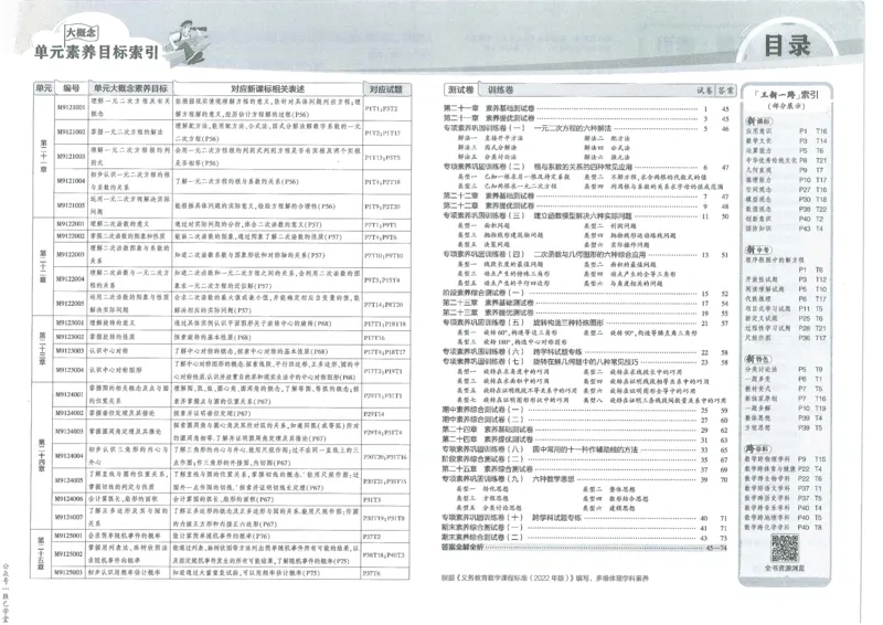 2025版53初中试卷数学人教版9年级上册_初中全科电子版试卷练习试题_初中全科《53中考试卷》2025版（多版本）_2025版53初中试卷9年级上下册人教版(1)
