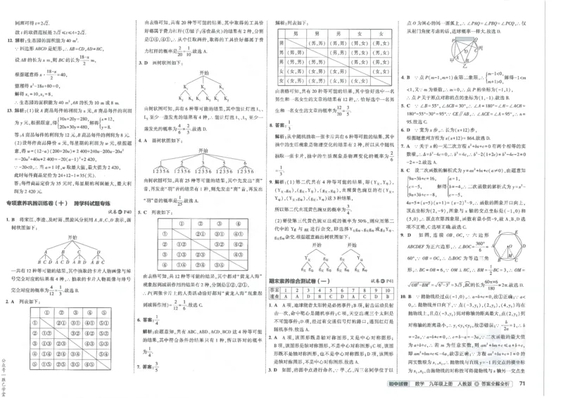 2025版53初中试卷数学人教版9年级上册_初中全科电子版试卷练习试题_初中全科《53中考试卷》2025版（多版本）_2025版53初中试卷9年级上下册人教版(1)