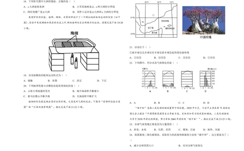 2022年全国名校七年级单元测试仿真卷&middot;地理卷（十一）（考试版）_初中全科电子版试卷练习试题_地理_人教地理7上试题试卷_人教地理7年级上期中试卷12份