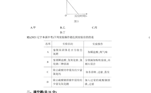 九年级化学下册结业测试（一）_初中全科电子版试卷练习试题_化学_9年级上下册化学试题_9年级下试题_人教化学九年级下期末试卷（006份）