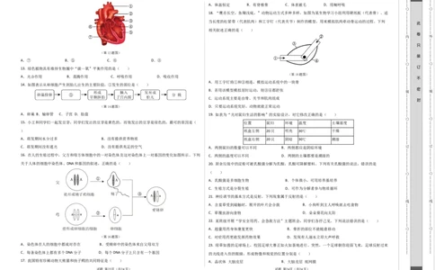 2024年中考押题预测卷（青岛卷）-生物（考试版）A3_初中全科电子版试卷练习试题_生物_2024中考模拟题生物(1)_押题预测
