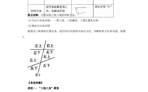 5.2同位角、内错角、同旁内角-七年级数学下册要点突破与同步训练（人教版）(26870403)_初中全科电子版试卷练习试题_数学_7下初中人教版数学练习、试卷_数学7下同步练习第5套新