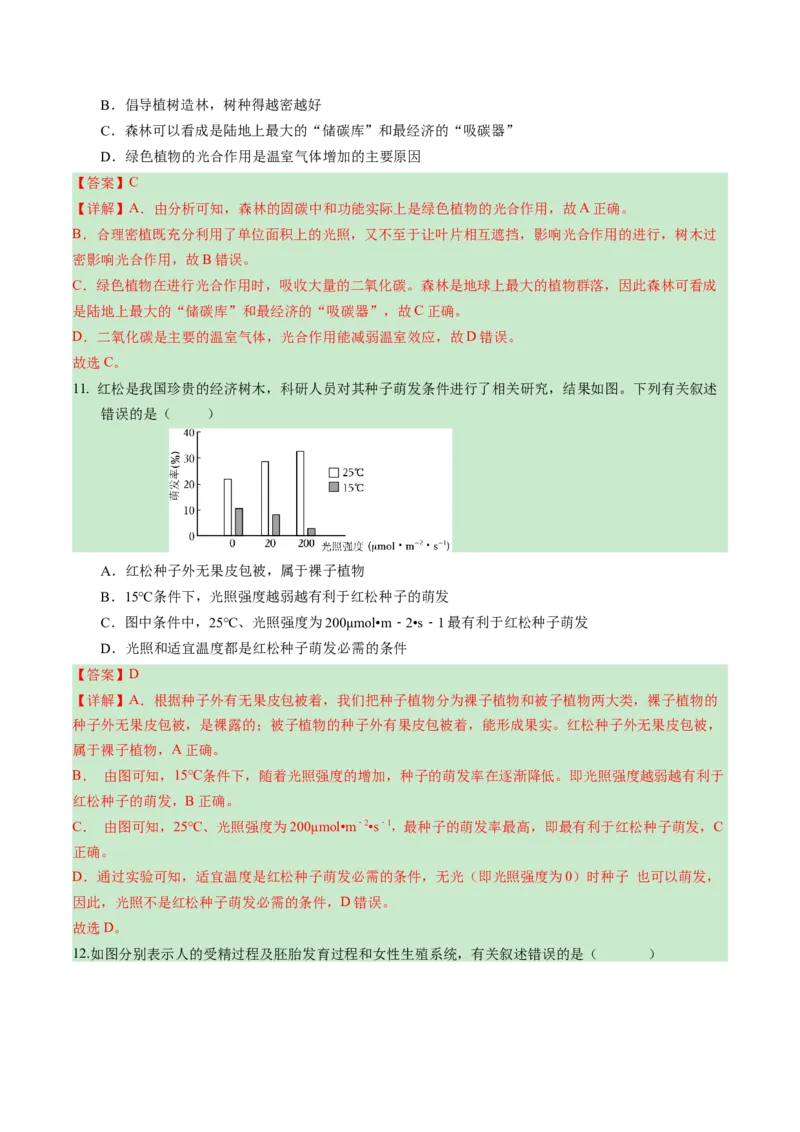 2024年中考押题预测卷（广州卷）-生物（全解全析）_初中全科电子版试卷练习试题_生物_2024中考模拟题生物(1)_押题预测
