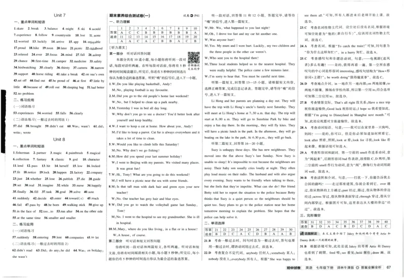 2025春53初中试卷英语译林牛津版八年级下册_初中全科电子版试卷练习试题_初中全科《53中考试卷》2025版（多版本）_2025春53初中试卷英语译林牛津版78年级下册(1)