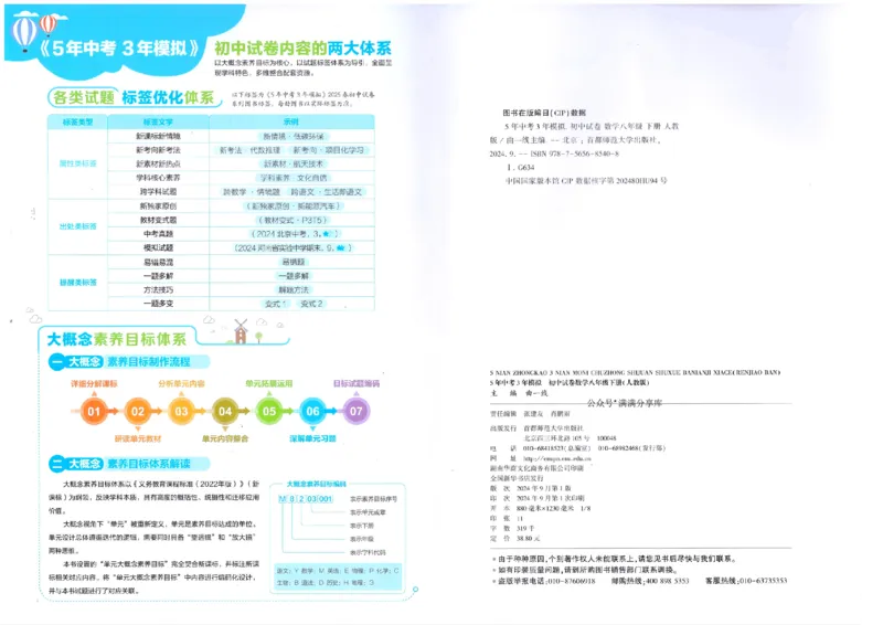 2025春53初中试卷数学人教版8年级下册_初中全科电子版试卷练习试题_初中全科《53中考试卷》2025版（多版本）_2025春53初中试卷8年级下册人教版(1)