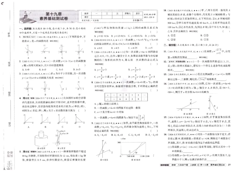 2025春53初中试卷数学人教版8年级下册_初中全科电子版试卷练习试题_初中全科《53中考试卷》2025版（多版本）_2025春53初中试卷8年级下册人教版(1)