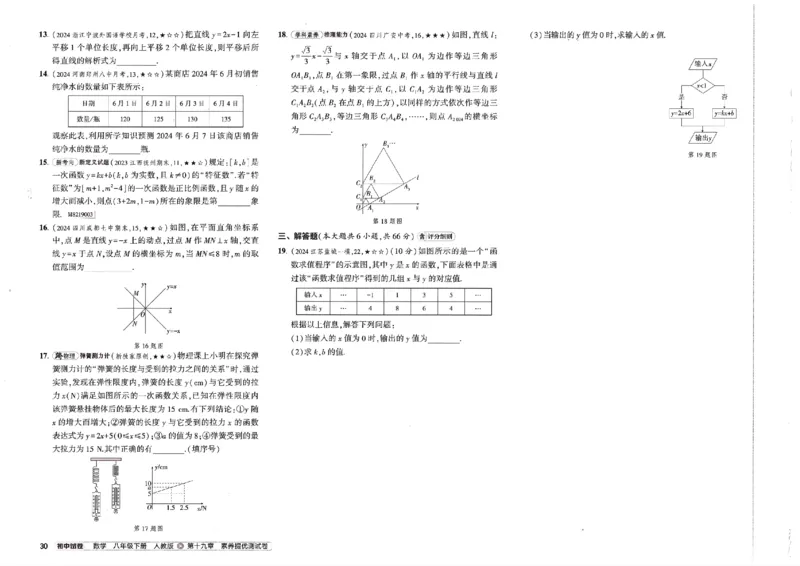 2025春53初中试卷数学人教版8年级下册_初中全科电子版试卷练习试题_初中全科《53中考试卷》2025版（多版本）_2025春53初中试卷8年级下册人教版(1)