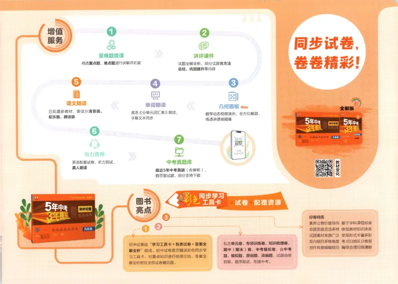 2025春53初中试卷数学沪科版9年级下册_初中全科电子版试卷练习试题_初中全科《53中考试卷》2025版（多版本）_2025春53初中试卷数学、物理沪科版89年级下册(1)