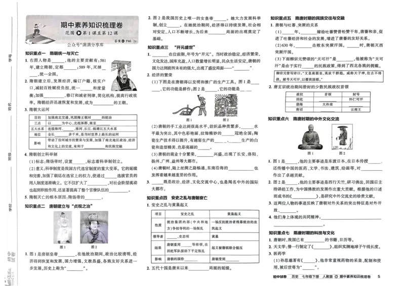 2025春53初中试卷历史人教版7年级下册_初中全科电子版试卷练习试题_初中全科《53中考试卷》2025版（多版本）_2025春53初中试卷7年级下册人教版(1)