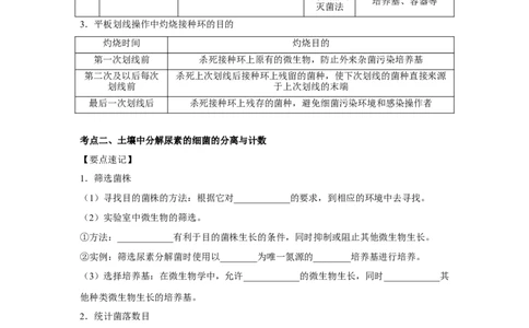 专题33微生物的培养与利用（教师版）_新高考复习资料_2023年新高考复习资料_二轮复习_增分要点2023高考生物二轮复习专题解读和分层训练291073137_专题33微生物的培养与利用