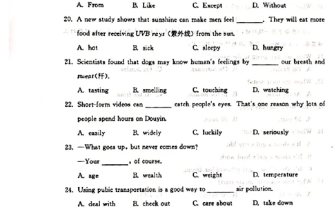 2023山东东营英语试卷(PDF版)_山东历年中考真题_山东省历年中考真题2013~2024_初中英语历年真题（2013-2024）