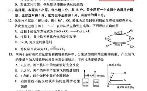 2023潍坊化学试卷(PDF版)_山东历年中考真题_山东省历年中考真题2013~2024_初中化学历年真题（2013-2024）