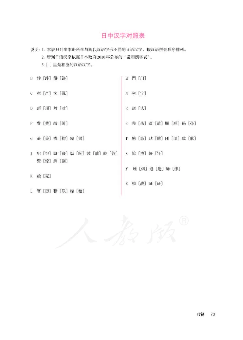 人教版-电子教材-日语必修（第二册）_高中电子课本_11.日语