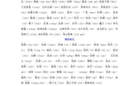 专题01字音字形（重点）-九年级语文期末考试划重点（部编版）（原卷版）_初中全科电子版试卷练习试题_语文_9上初中部编版语文练习、试卷_部编语文九年级上专项练习（046份）