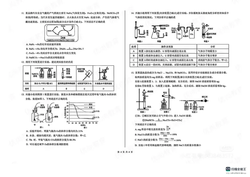 2025年山东省统考化学真题原卷_山东历年中考真题_山东省2025中考题_山东省统考（临沂、枣庄、聊城、菏泽）_化学（真题+答案）