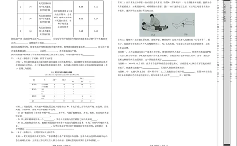 2024年中考押题预测卷（深圳卷）-生物（考试版）A3_初中全科电子版试卷练习试题_生物_2024中考模拟题生物(1)_押题预测