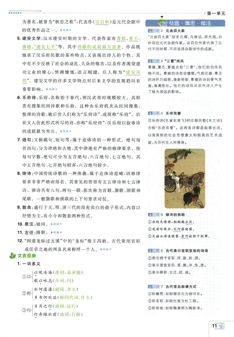 2025版《初中必刷题》语文RJ7上-狂K重点_初中全科电子版试卷练习试题_25初中必刷题_2025版《初中必刷题》语文RJ7上