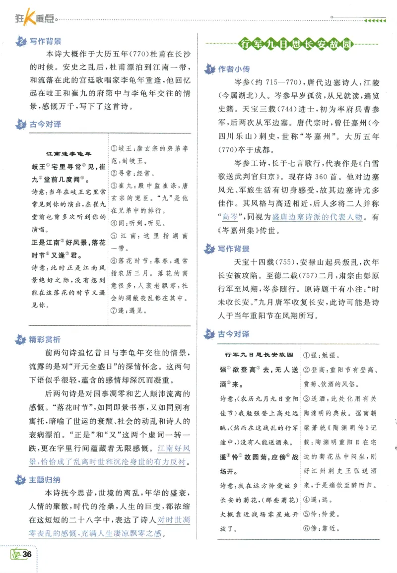 2025版《初中必刷题》语文RJ7上-狂K重点_初中全科电子版试卷练习试题_25初中必刷题_2025版《初中必刷题》语文RJ7上